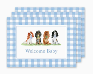 Cavalier Garden Blue Milestone Cards