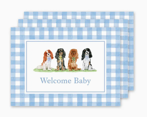 Image of Cavalier Garden Blue Milestone Cards