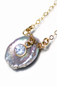 PETUNIA NECKLACE- LAVENDER