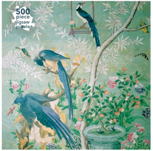 Adult Jigsaw Puzzle John James Audubon: Magpie Jays (500 pieces)