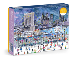 Michael Storrings Snowfall Over New York City 1000 Piece Puzzle