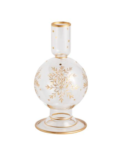 Small Snowflake Taper Holder