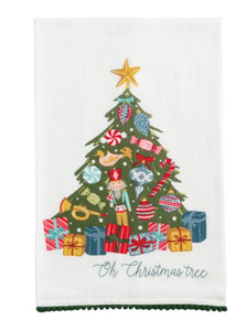 Christmas Tree Printed Towel