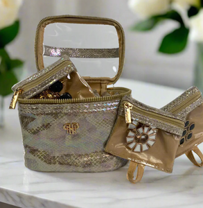 Getaway Jewelry Case - Glimmer Leopard