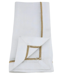 Embroidered Line Design Napkin