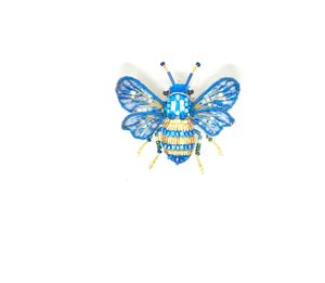 Mason Bee Brooch Pin