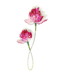 Blooming Lotus Brooch Pin