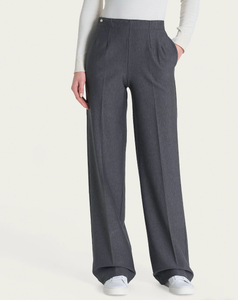 Wide Pants with Pockets in Compact - Grey