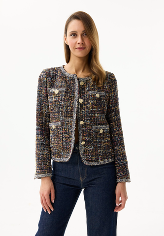 Rainbow Tweed Jacket