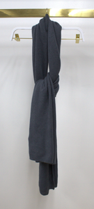 Knit Long Scarf- Grey
