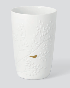 Golden Bird Porcelain Vase