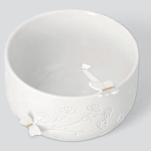 Small Butterfly Porcelain Bowl
