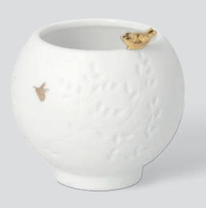 Porcelain Bird Tea Light Holder
