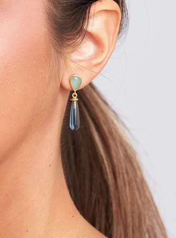 Image of Adhara Earring- Blue
