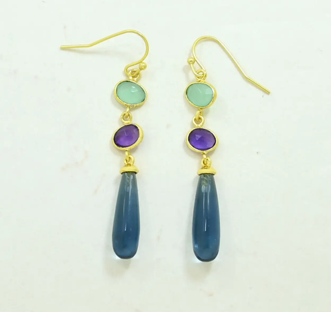 Raya Earring- Blue