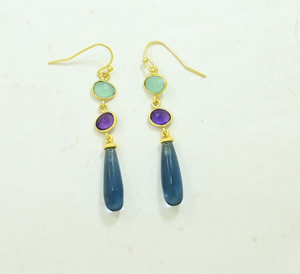 Raya Earring- Blue