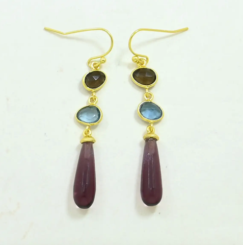 Raya Earring- Purple