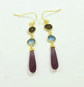 Raya Earring- Purple