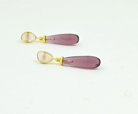 Adhara Earring- Pink