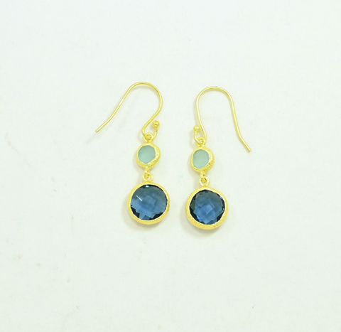 Image of Yulia Earring- Blue