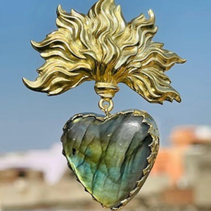 Sacred Heart Brooch