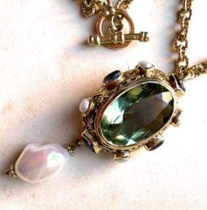 Green Pendant Necklace