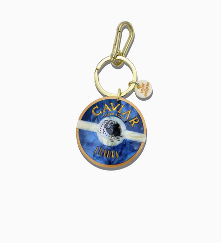 Image of Hand-Painted Caviar Bag Charm + Keychain
