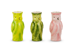 7.25" Cockatoo Bud Vase