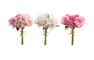 11.5" Real Touch Peony Bundle