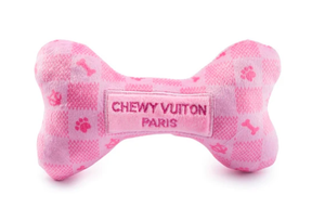 Pink Checker Chewy Vuiton Bone