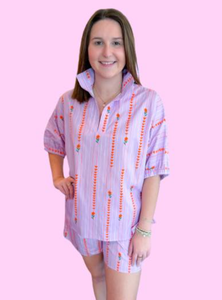 SALE Lilac Tulip Blouse