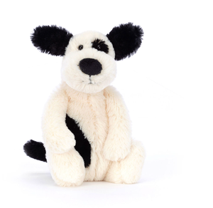Bashful Black & Cream Puppy Little