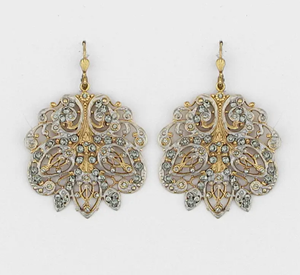 Silver Fire Earrings