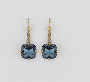 Classic Earrings- Midnight Blue