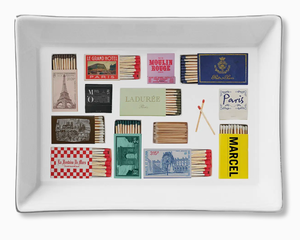 Ceramic Tray- Paris Matches