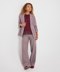 Strass Blazer- Merlot