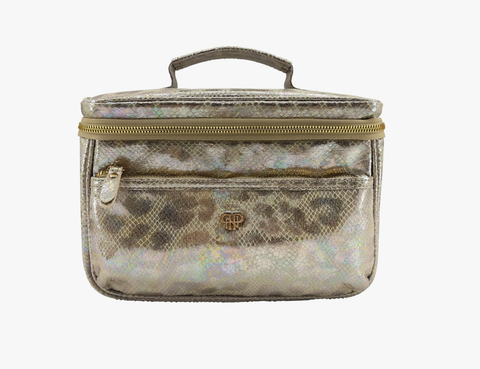 Image of Classic Train Case - Glimmer Leopard