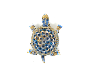 Pond Turtle Brooch Pin