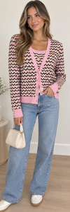 Pink Sweater Set