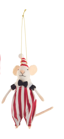 Image of 6" Circus Mice Ornament