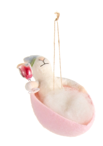 Image of 5.5" Spa Day Mice Ornaments