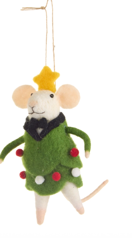 Image of 6" Tree Mice Ornament