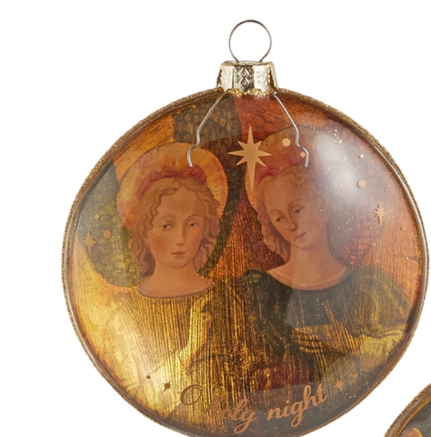 Image of 4" Angel Disc Ornament