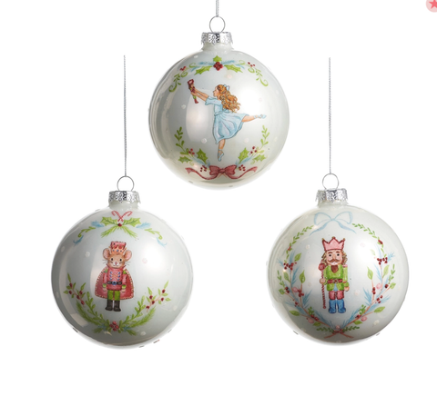 Image of 4" Nutcracker Suite Ball Ornament