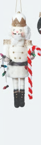 Image of Holiday Nutcracker 6 Asst'd Wool Ornament
