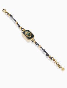 Sacred Heart Bracelet- Blue