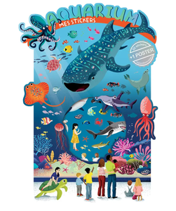 STICKERS GAME + POSTER- AQUARIUM