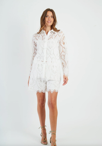 Image of AGATHE Blouse- White