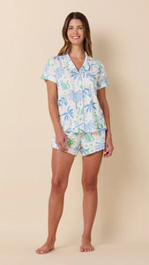 Toucan Terrace Pima Knit Short Set