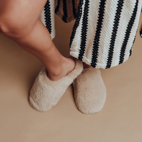 Image of WRIGLEY SLIPPER - CREAM